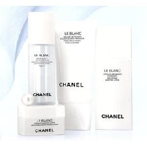 chanel le blanc sample set